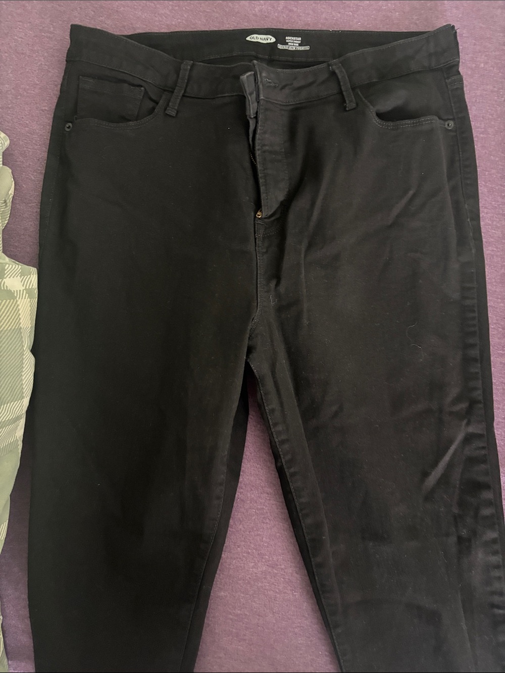 Old Navy Men's Black Skinny Jeans - Stretch Denim